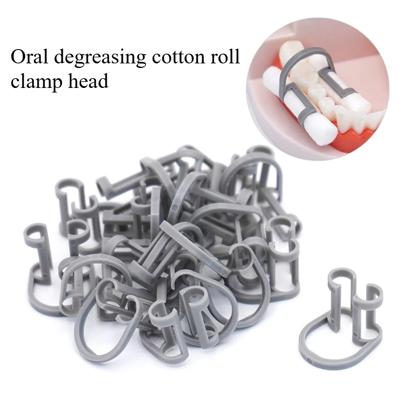 الأسنان الطبية عن طريق الفم إزالة الشحوم القطن لفة كليب المتاح البلاستيك الطبية الأسنان مرقئ المواد الرطوبة حاجز كليب