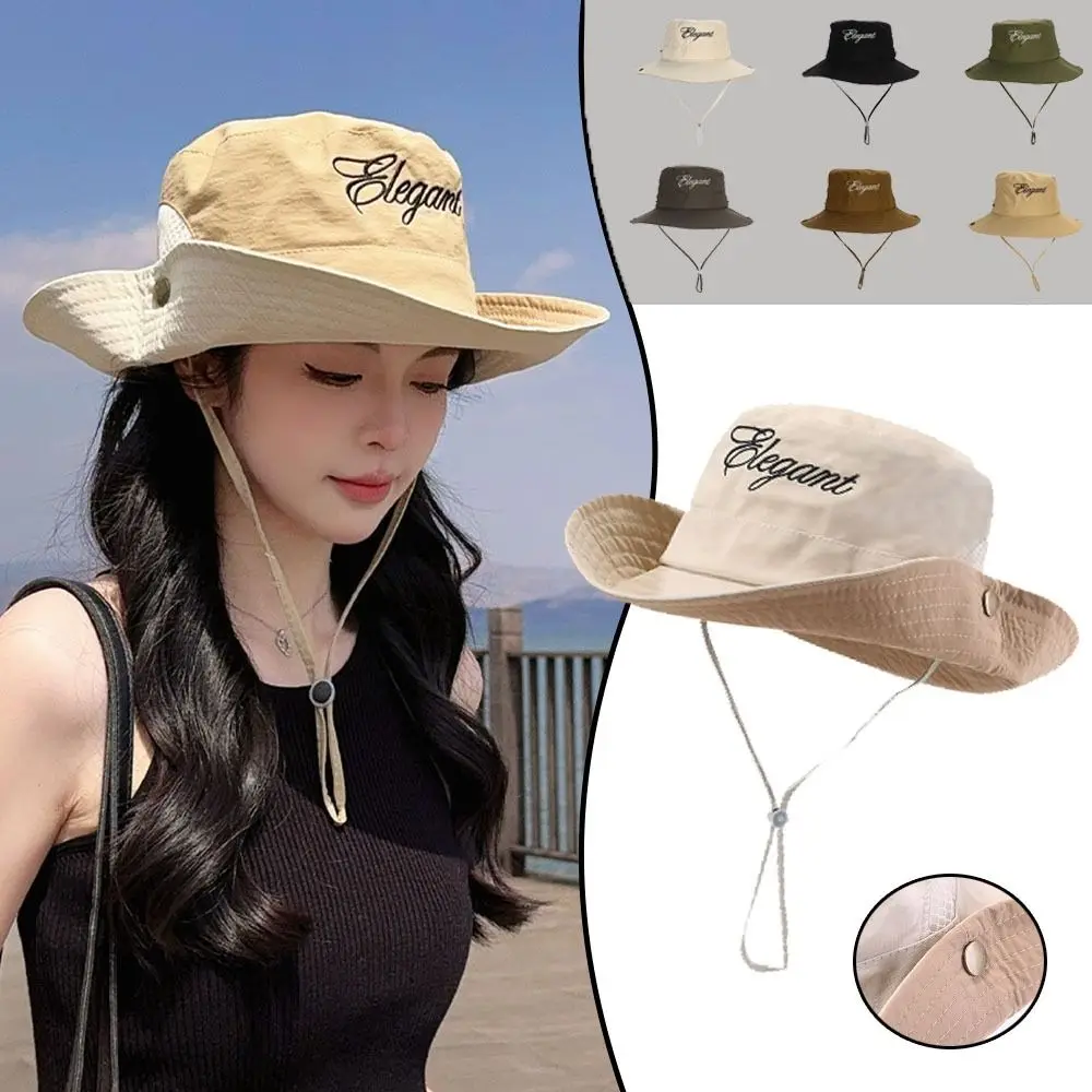 قبعات صيد محمولة سريعة الجفاف للحماية من الأشعة فوق البنفسجية، أقنعة شمسية قابلة للتنفس، قبعة صياد السمك في الهواء الطلق