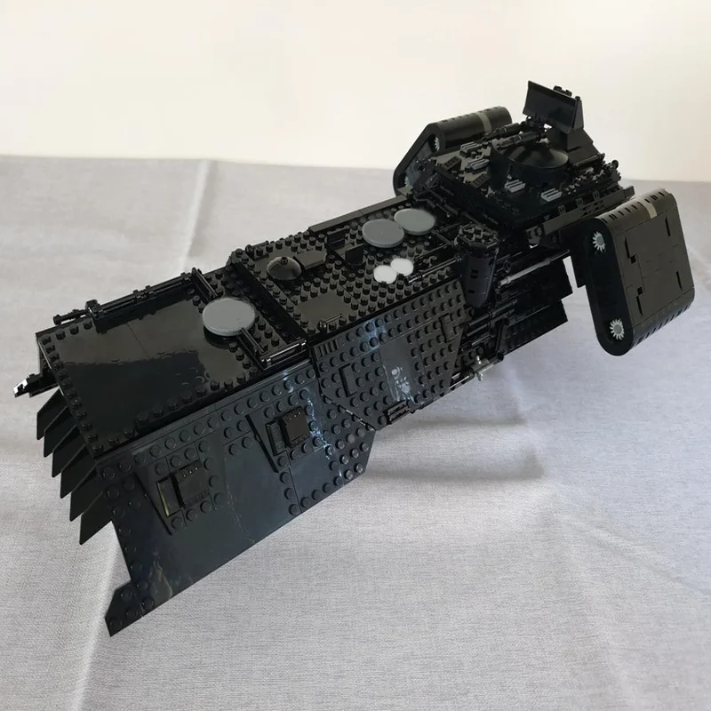New 992Pcs Famous Star Battle Movie Moc Night Buzzard Spacefighter Model Diy Creative Ideas Toy Birthday Gift Building Blocks