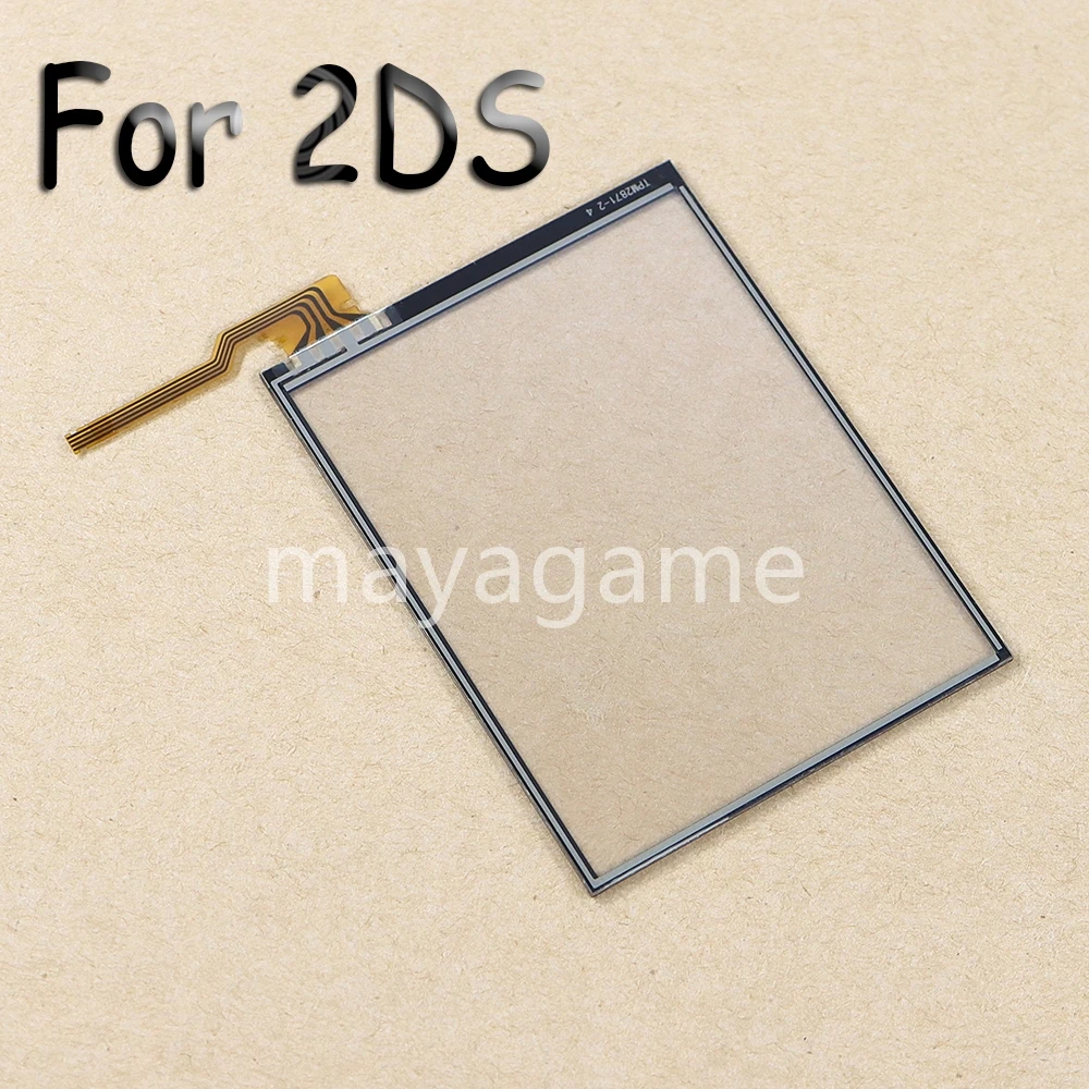 20 peças para unidade de peça de reparo de digitalizador de tela de toque inferior 2DS