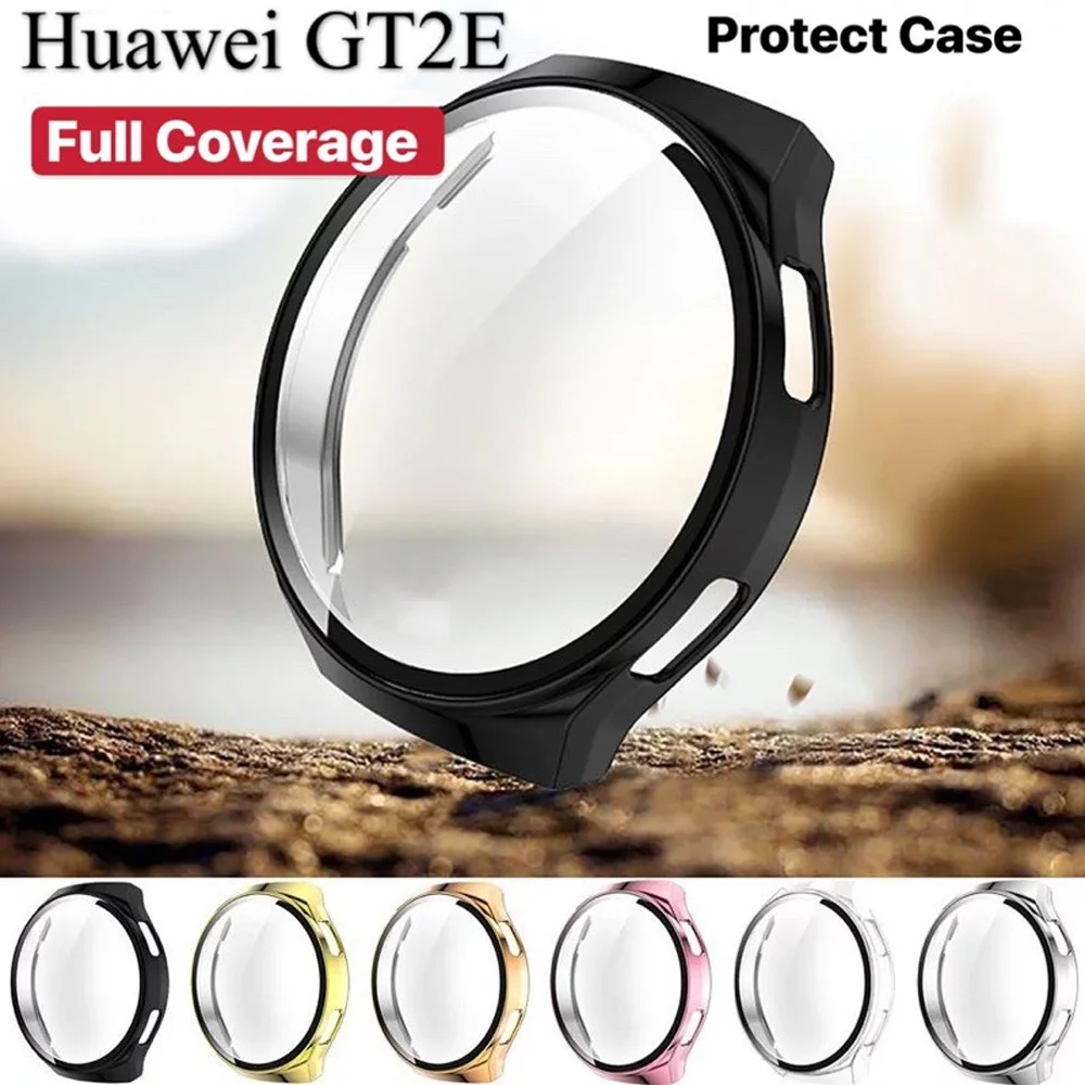 Case for Huawei Watch GT 2e soft TPU Bumper Full Coverage protective Frame shellcase smart watch Accessories for Watch GT 2E