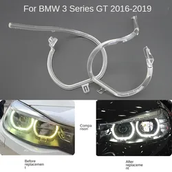 For BMW 3 Series GT F34 2016-2019 DRL Light guide plate Light guide tube Headlight Daytime Running Light Guide Angel Eye