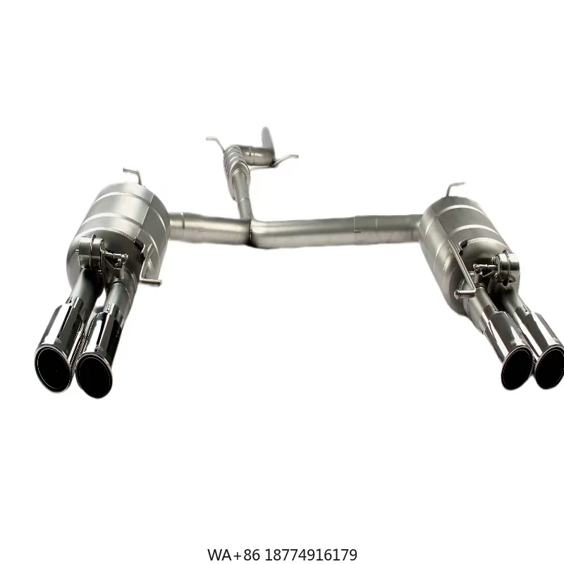 

Для A4 A4L B8 1,8t 2,0t 2009-2015 выхлопные трубы Catback, наконечник выхлопной трубы Valvetronic, глушитель, водосточная труба