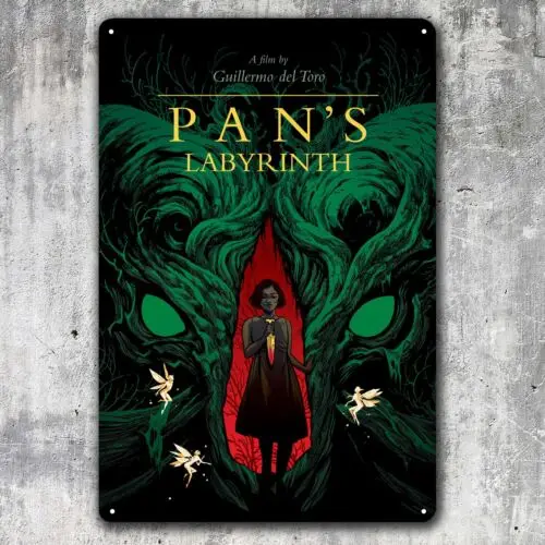 Pan's Labyrinth Movie Metal Poster - Collectable Tin Sign - 20x30cm