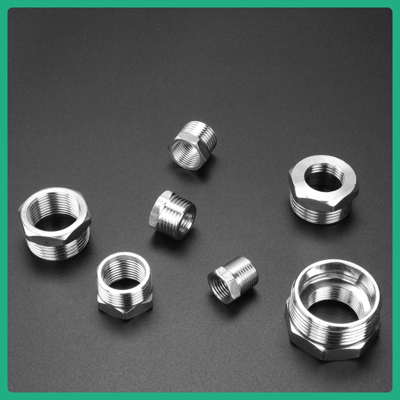 Stainless Steel Tonifying Heart Teducer Bushing Male-Female 1/4\