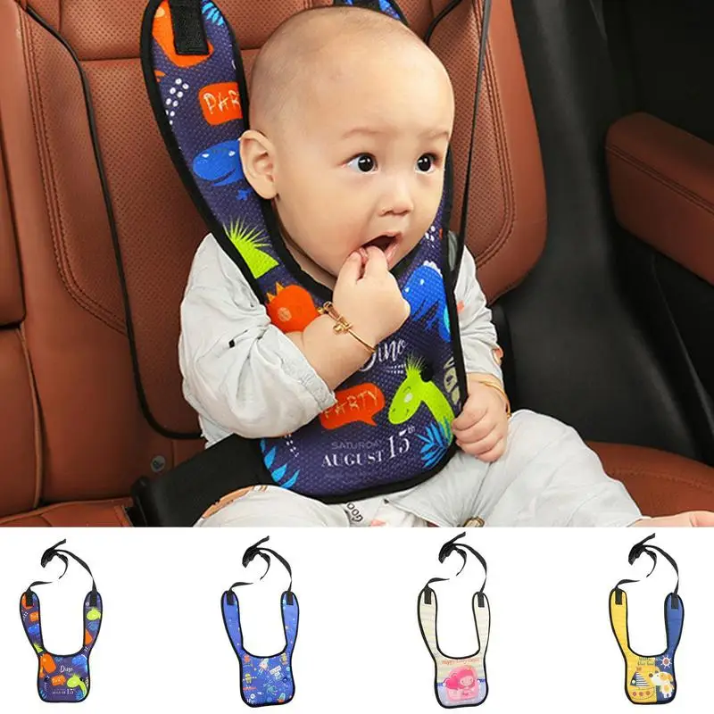 

100g Safety Strap Positioner Pp Cotton Car Seat Belt Holder Polyester Fiber Child Safety Belt Adjuster for cars auto Vehicle