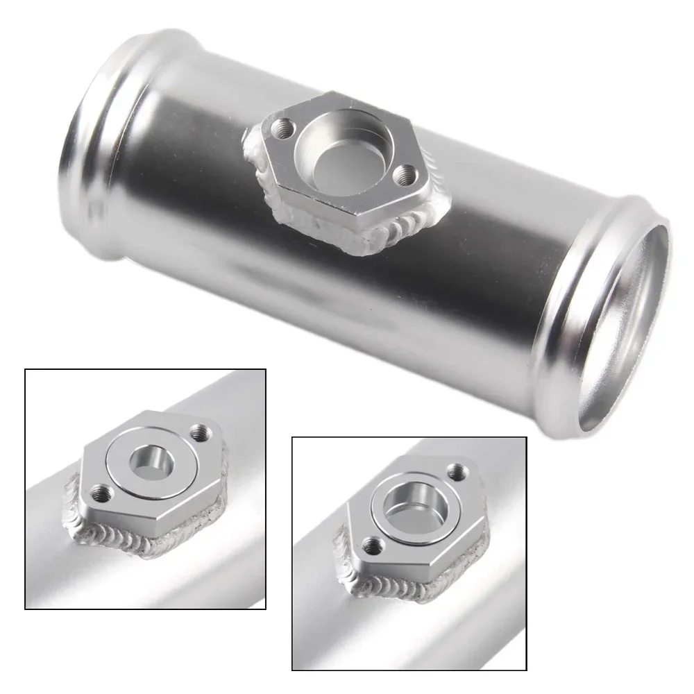 2.5 "63mm aluminiowy czujnik mapy adapter rury kołnierzowej pasuje do Jetta Golf Beetle A4 MK4 1.8T nowość