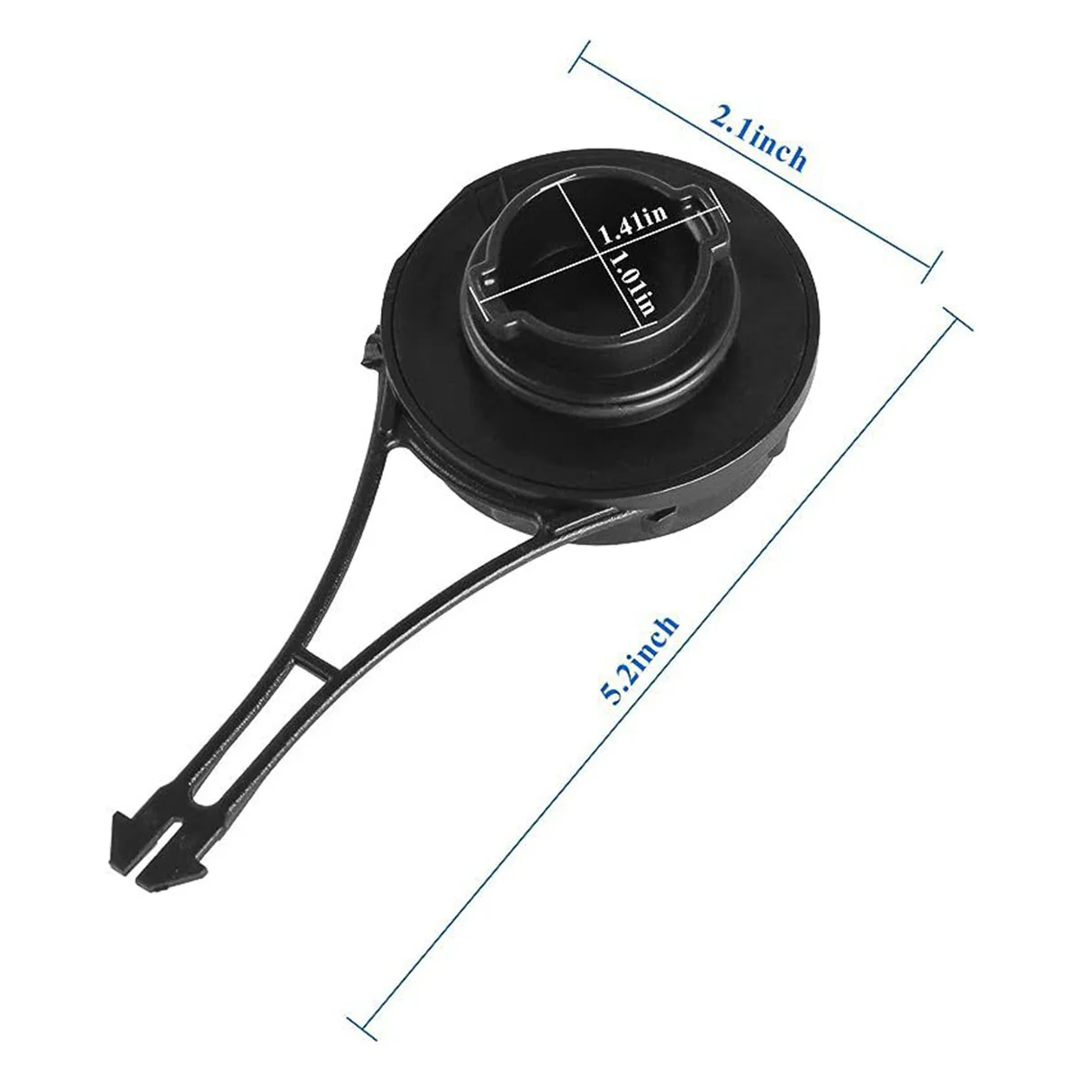 Substituição do tampão do tanque de combustível para Briggs & Stratton, 799585, Mower550E, 55, 799684, 799585, 1Pc