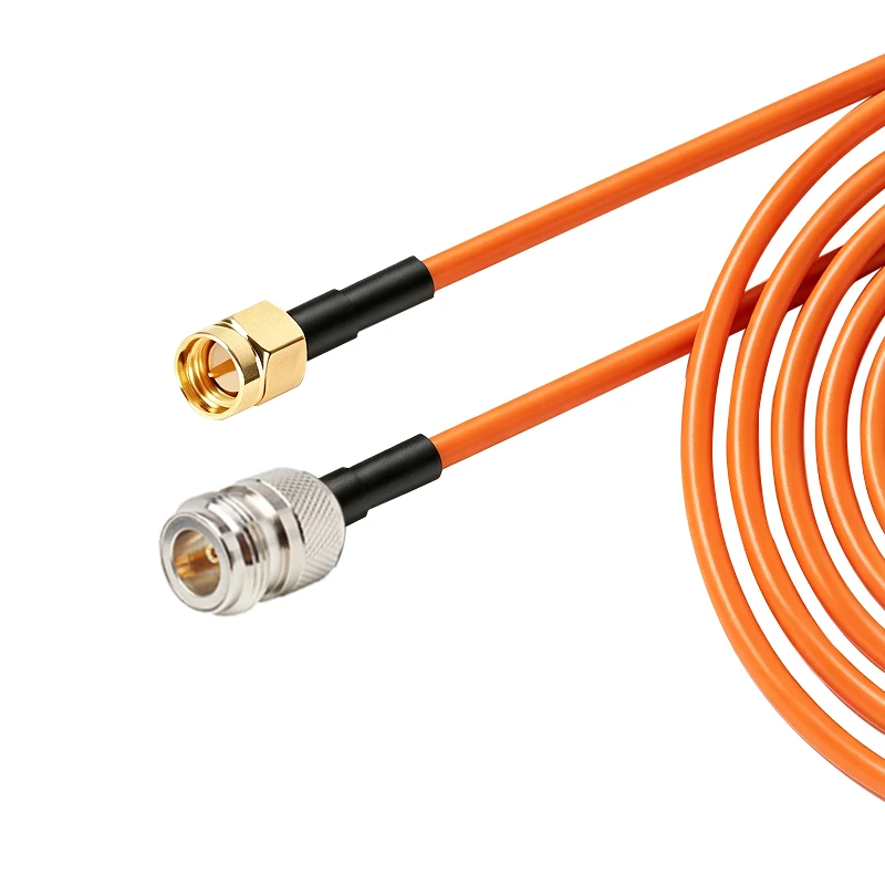 RG58 50-3 N Female Jack to SMA Male Plug Connector RF Coaxial Jumper Pigtail Cable For Radio Antenna for 4G 5G LTE Extension