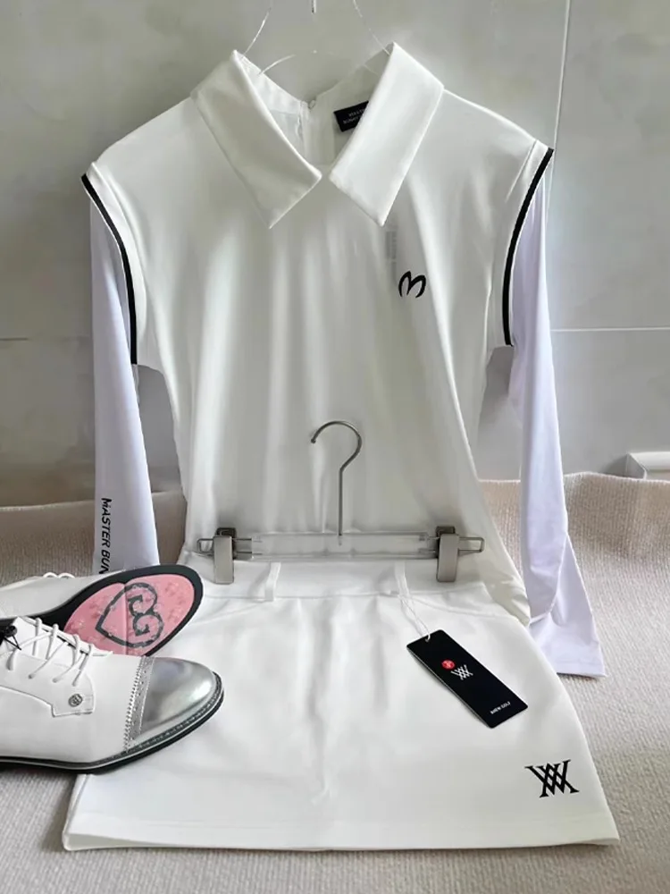 

Women's Golf Long-Sleeve Breathable Quick-Dry Stretch T-Shirt Stylish and Versatile High-Quality Long-Sleeve Top