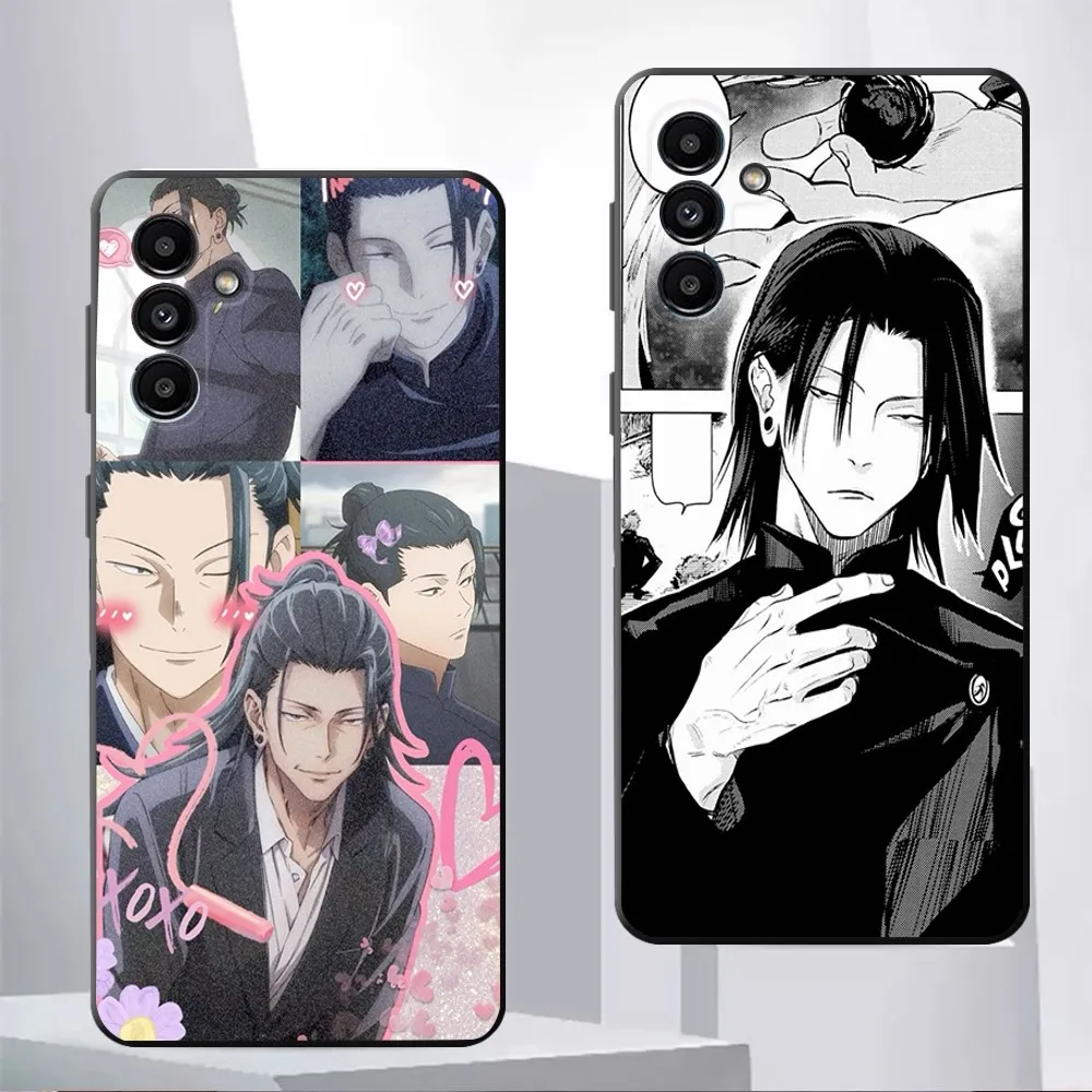 J-JujutsuS K-Kaisen Geto Suguru Phone Case For Samsung Galaxy A13,21s,22,31,32,52,53,71,80,91 Black Soft Cover