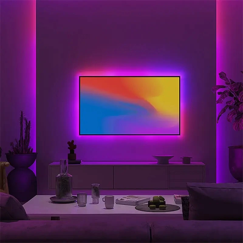Yeelight LED lightstrip pro Chameleon RGB Ambilight Light Strip Phantom color YLDD005 Funciona com Apple Homekit Mihome App