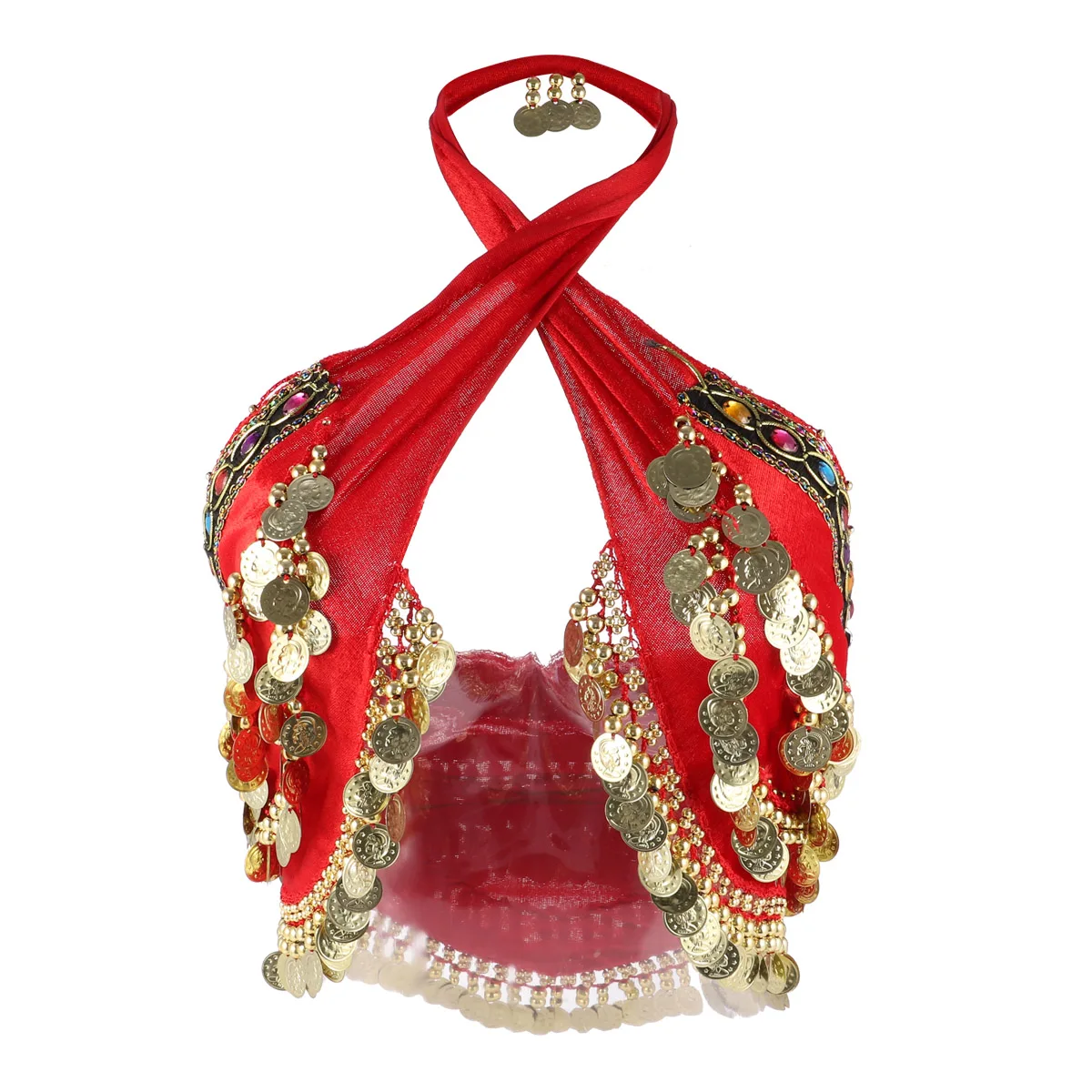 

Indian Waist Hip Scarf Women Skirt Belly Dance Skirt Hip Scarf Belly Dance Belt Coin Sash Performance Practice