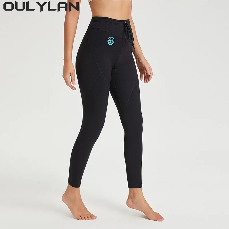 Oulylan 1.5MM Neoprene Diving Pants Men Women Trousers Warm And Cold Swimming Snorkeling Diving Surfing Sailing Diving Pants