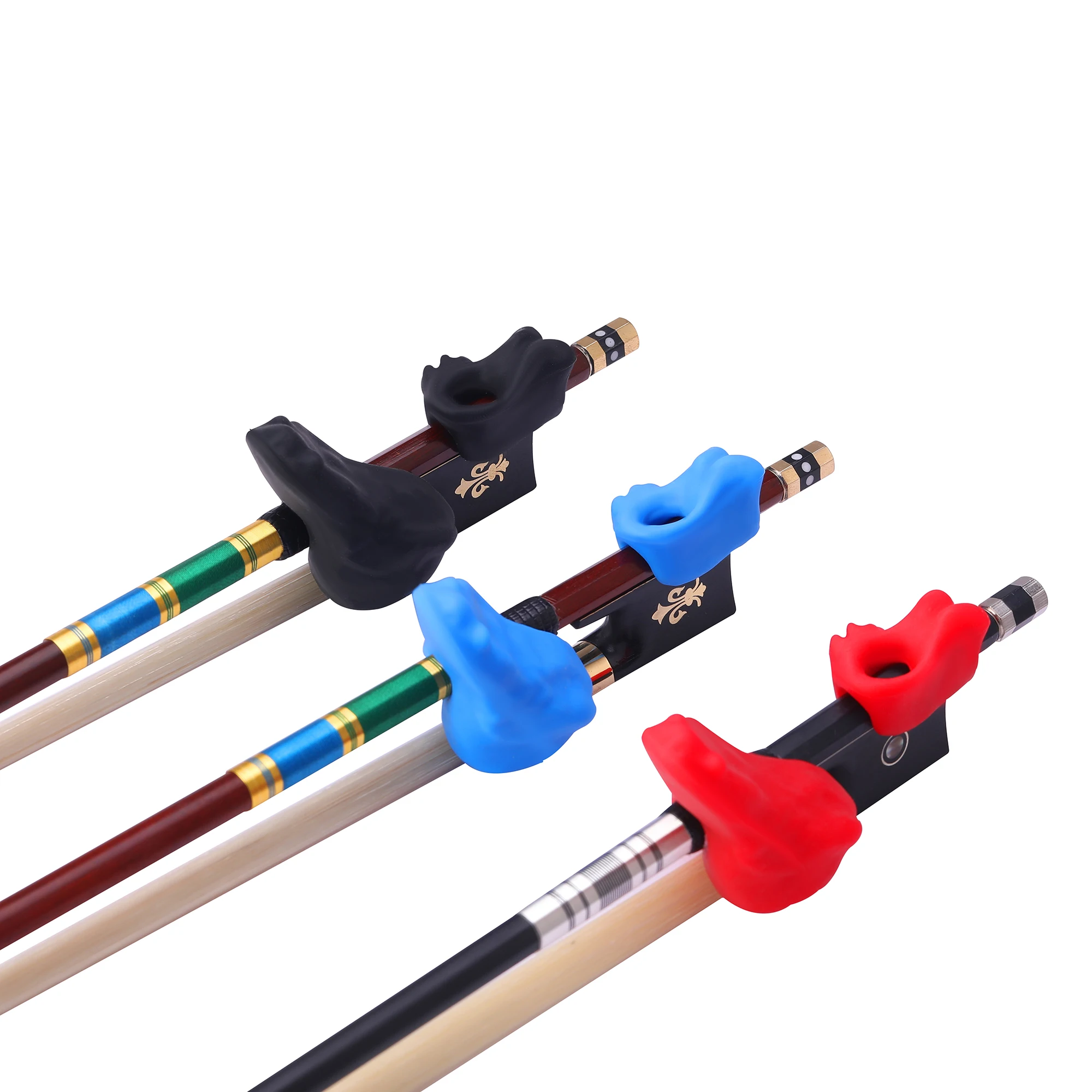 Violin Bow Grip Correcting Device Universal Rubber 1/8-4/4 Violin/Viola Hold Bow Posture Corrector Beginner Finger Trainer parts