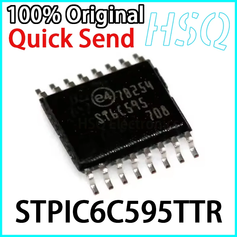 1PCS Original New STPIC6C595TTR Silk Screen ST6C595 TSSOP16 Counter Shift Register