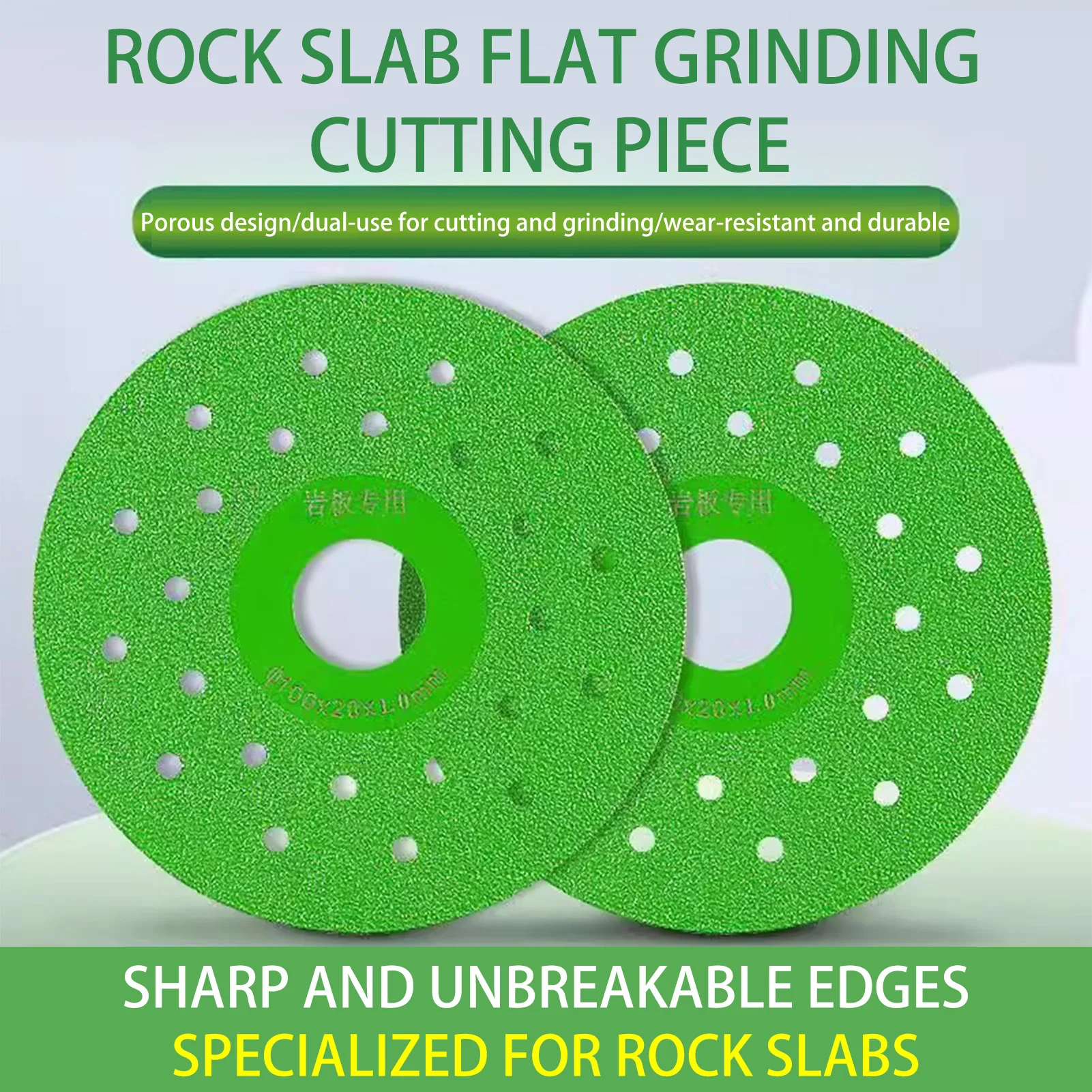 5pcs Diamond Cutting Blade Professional Emery Grinding Disc for Tile Marble Rock Slab Chamfering Tool Durable High Precision