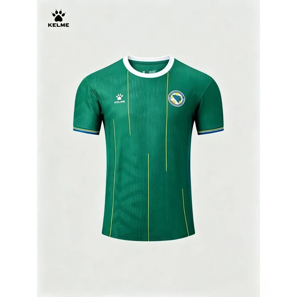 KELME Quick-Dry Short-Sleeved T-Shirt Breathable Sports Top for Men And Women Summer Running Football Training