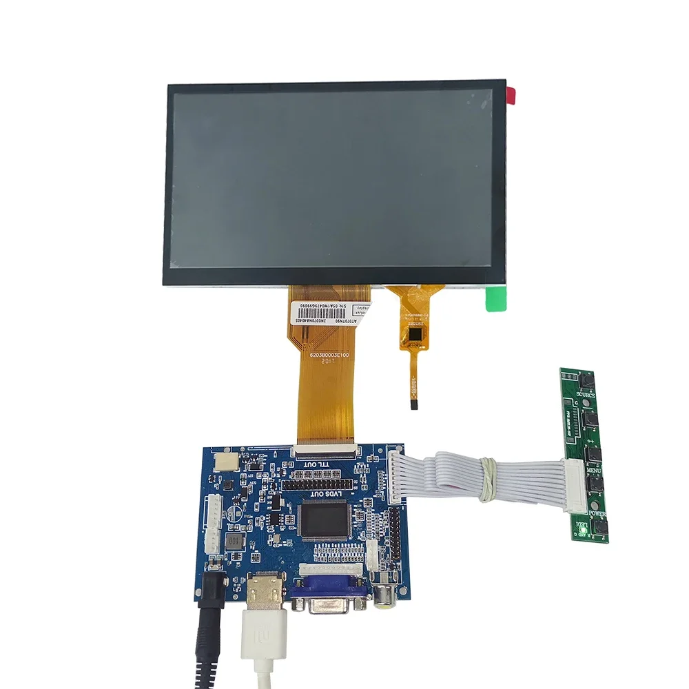 

Oem Rgb 7 Inch 800*480 Sunlight Readable 500/1000nits 7 Inches Capacitive Touch Panel 7 Inch Hd Tft Lcd Module With Board