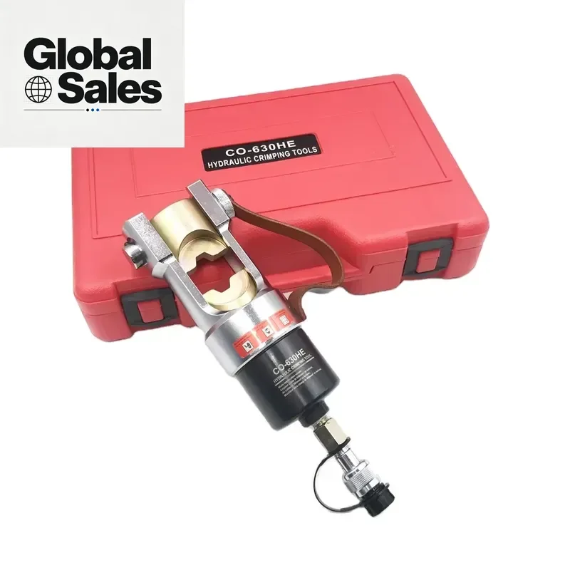 Designed for professional electricians and industrial technicians, this 630mm2 Hydraulic Cable Crimping Tool delivers