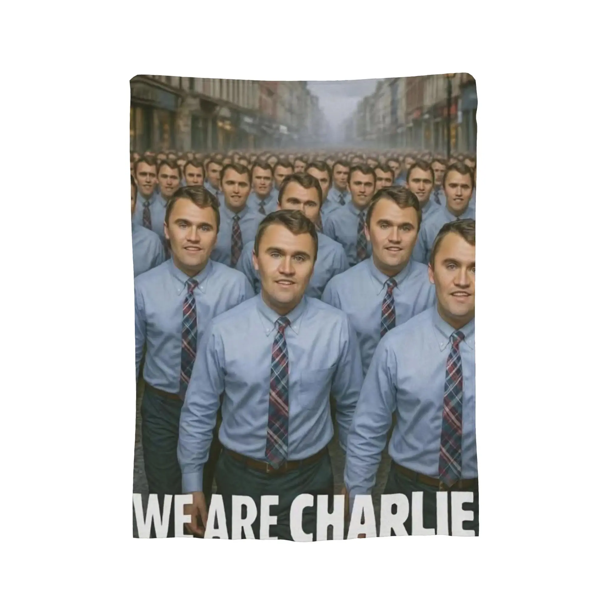 Charlie Kirk Angelic Advocate Blanket Multi-size Soft Fuzzy Plush  Throw Blankets for Couch Sofa and Bed
