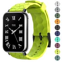 Football Pattern Silicone Strap For Xiaomi Mi Band 8 Pro Replacement Smartwatch Wrist Bracelet Correa for Redmi watch 4 Strap