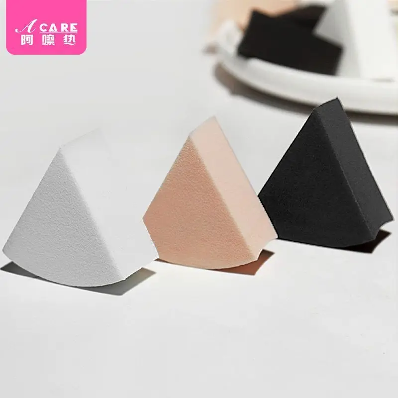 V Powder A-Triangle Sponge Powder Beauty Egg Dry Wet Dual-Use Makeup Foundation Make-Up Puff Soft And Comfortable