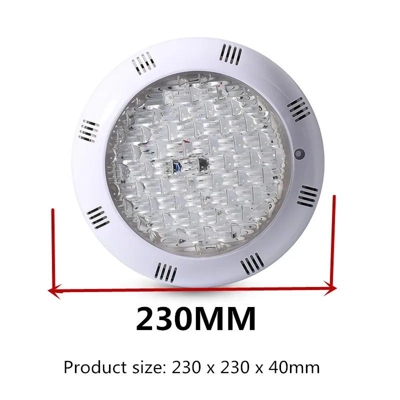 

LED Swimming Pool Lighting IP68 Waterproof Outdoor RGB Underwater Lights 6W 9W 12W 18W Lamp DC12V Spotlight for Pond Piscina Luz