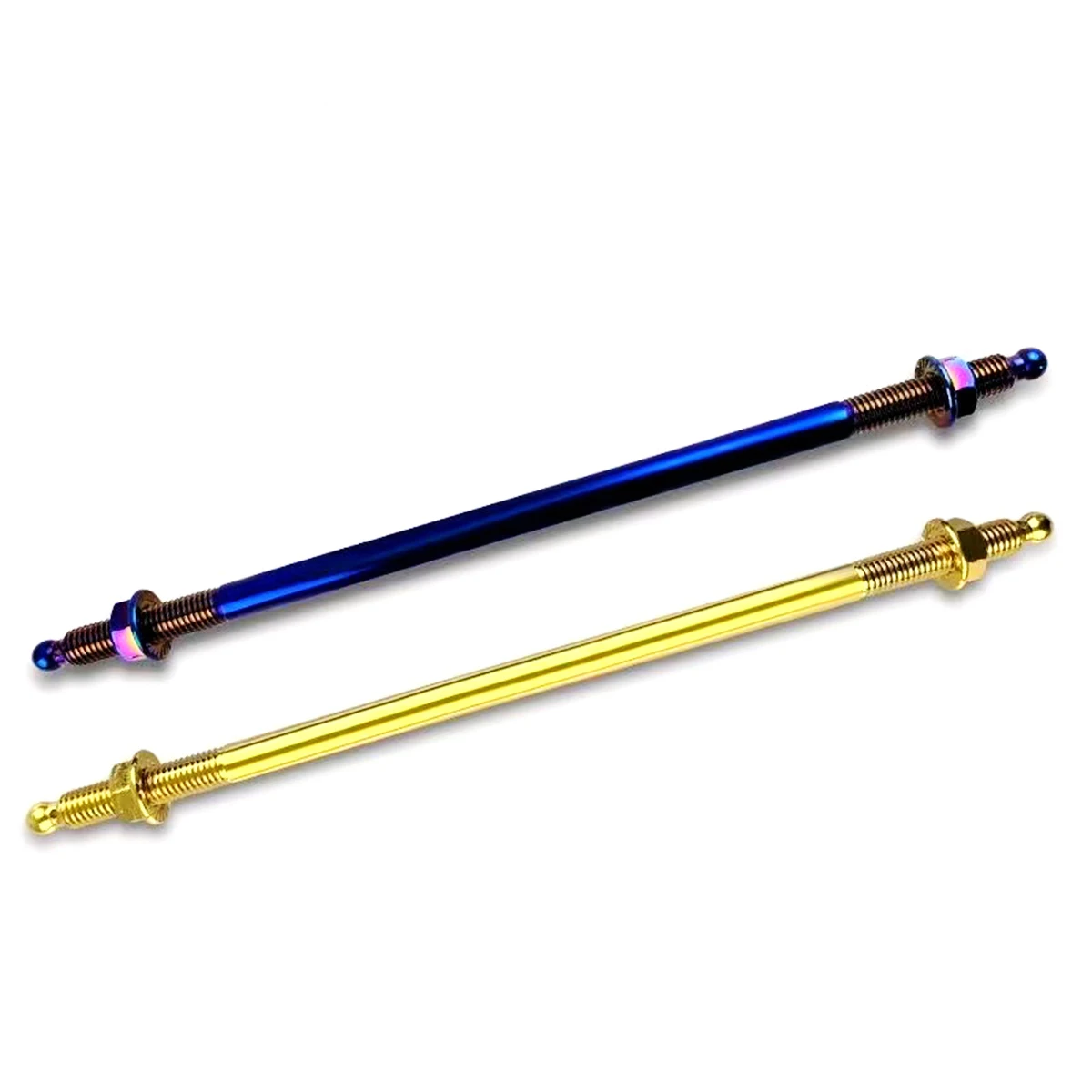 Silver/Multicolor/Gold M12 x 240mm - 400mm stainless steel Front Wheel Axle Shock Axis For Honda Yamaha RSZ Niu Dirt Bike