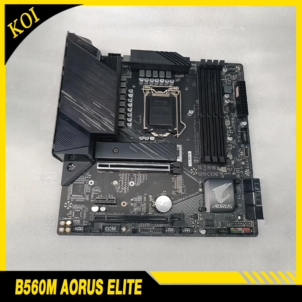 For  G-i-g-a-b-y-t-e B560M AORUS ELITE Motherboards LGA 1200 DDR4 128GB M-ATX  B560  Mainboard M.2 SATA III USB3.0