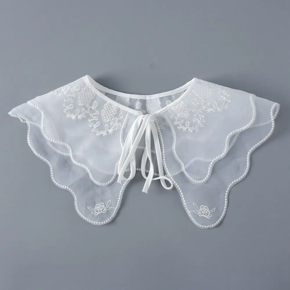 

Шейный шарф, хлопковый искусственный воротник, съемный накладной воротник «сделай сам», регулируемая одежда для женщин и девочек