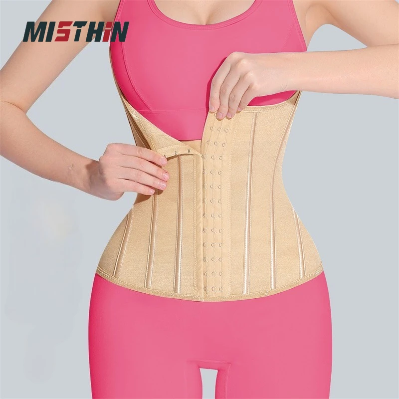 

MISTHIN Корсет для тренировки талии, женские корсеты, формирователь живота, корректирующее белье, пояс для похудения, плоский живот, для похудения, женский формирователь