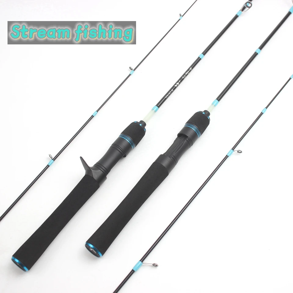 1.4M Ul Slow 65g Spinning Casting Lure Rod 1.5-8g Lure Ultralight Rods Ultra Light Solid Tips Trout Stream Fishing Pole Pesca