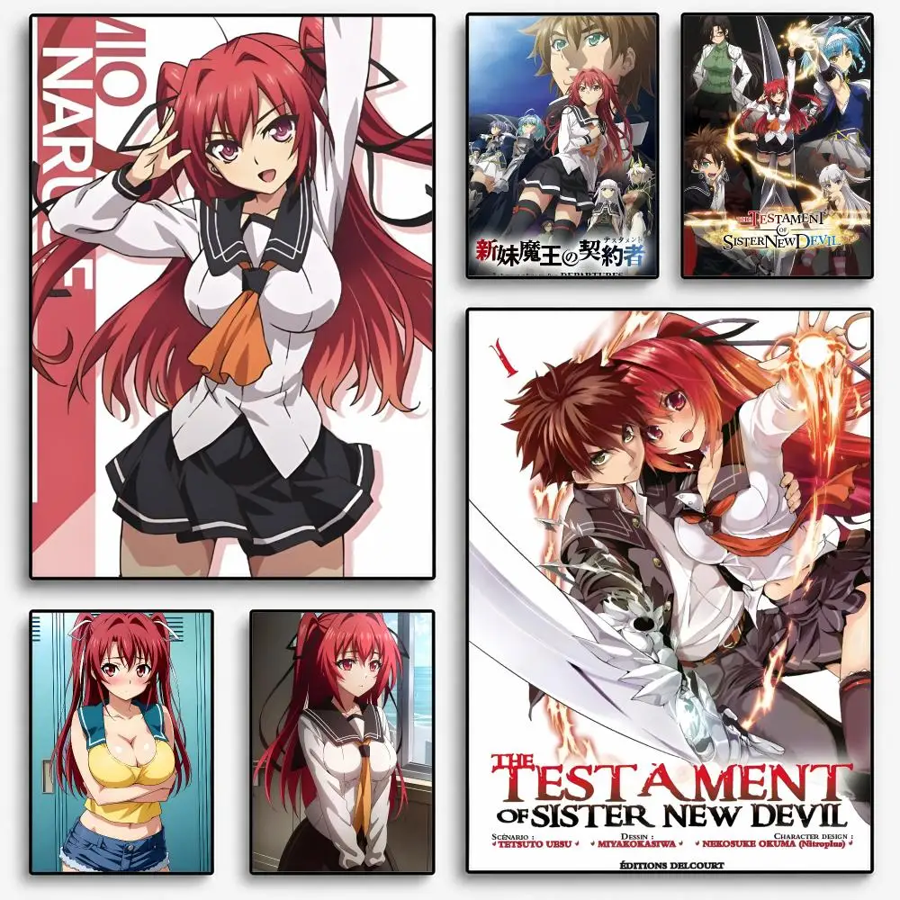 T-The T-TestamentS of Sister New Devil Poster Room Home Decoration Interior Wall Art Printing Garage Posters Gift