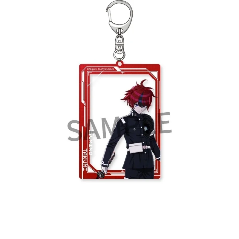 6cm The Hundred Line -Last Defense Academy- Acrylic Stand Figure Desk Decorations Animation Peripheral Fans Gifts  Keychains