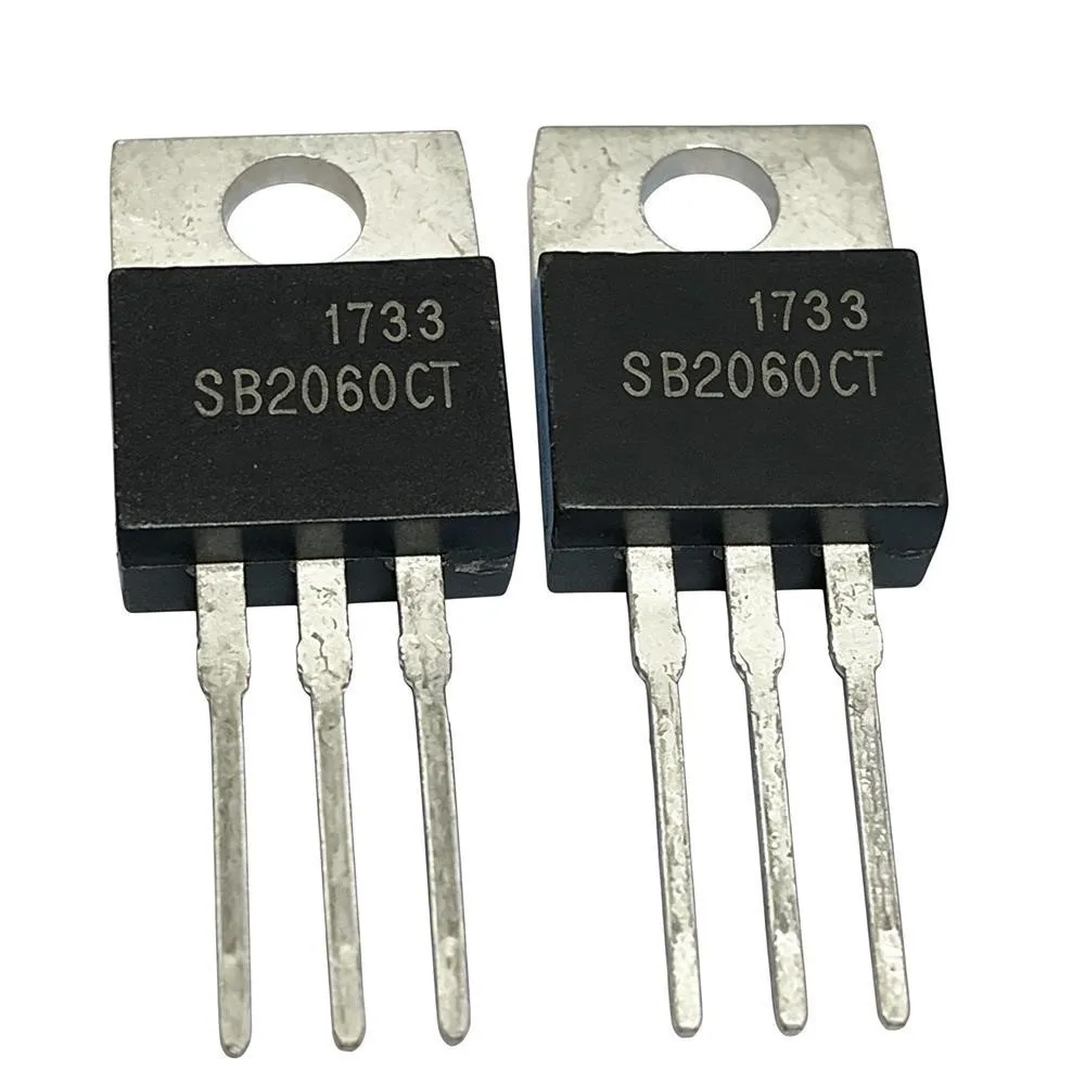 5PCS D2015NTT FDP6030BL MBR2045CTG 45V 20A SB2045LCT SB2060CT 60V 20A TIP127 100V 5A TO-220