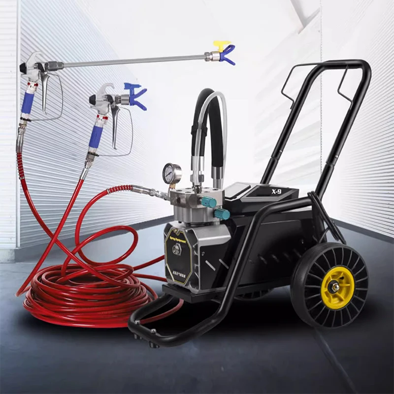 高圧エアレス噴霧器 ハイパワーペイントスプレー ラテックスペイントペイントスプレー 電動ペイントスプレー