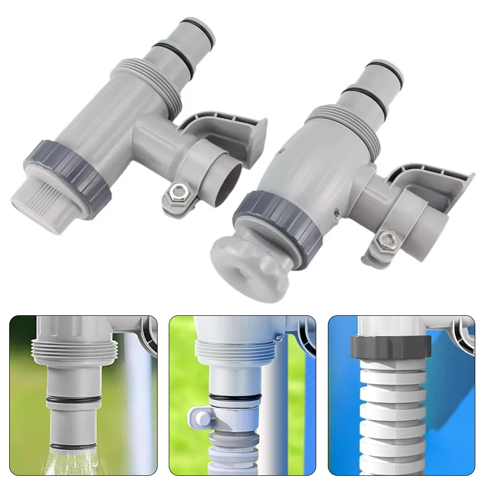 Hose Adapter Kit with On-Off Plunger Valve fit 1.5