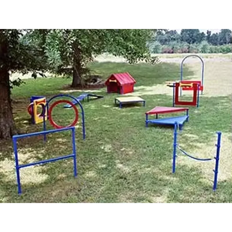 for Factory Customized Commercial Dog Park Equipment Agility Training Set Small or Large Dog Obstacles Course Kits for Dog