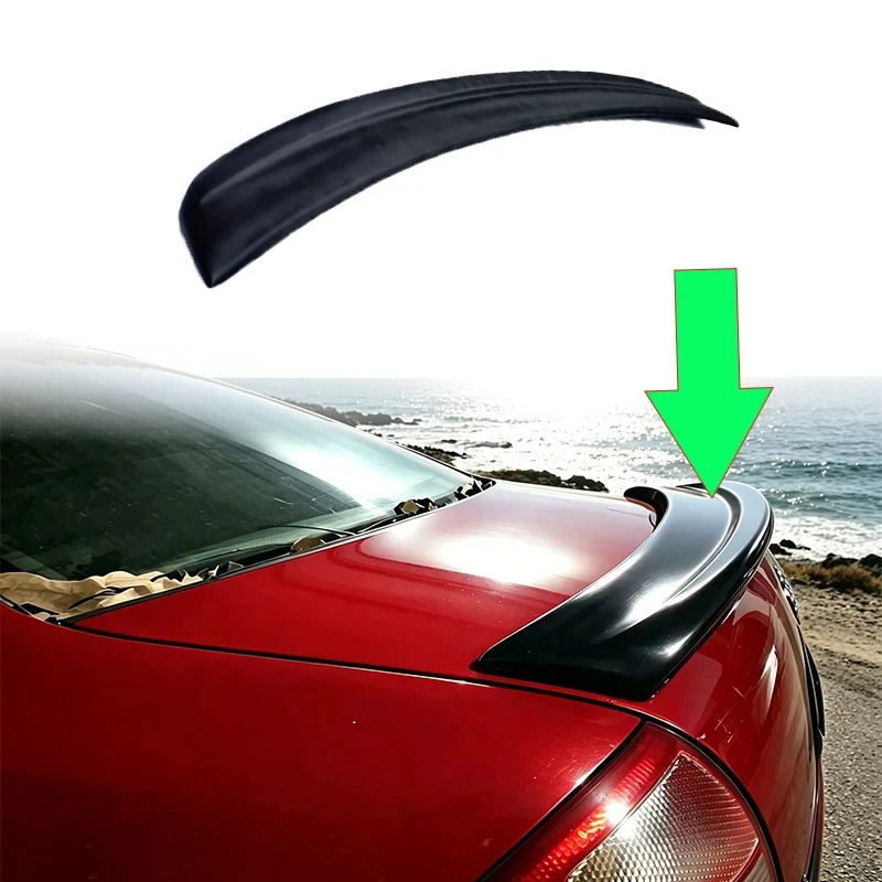 High Quality Roof Pressure Spoiler Wing A6 1997-2005 Exterior Body Kit Modified Accessory