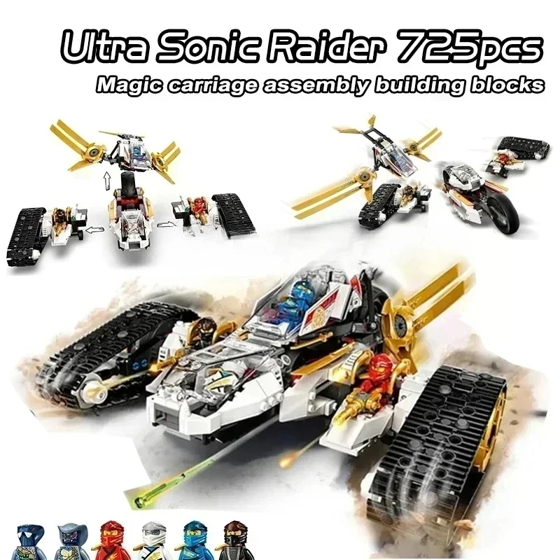 

725 шт., Детский конструктор «робот»