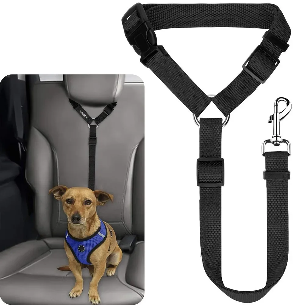 Dog Seat Belt for Vehicle Secure, Pet Car Tether Safety Leash for Dogs In Vehicles, Dog Seatbelt Tether, Christmas Gift