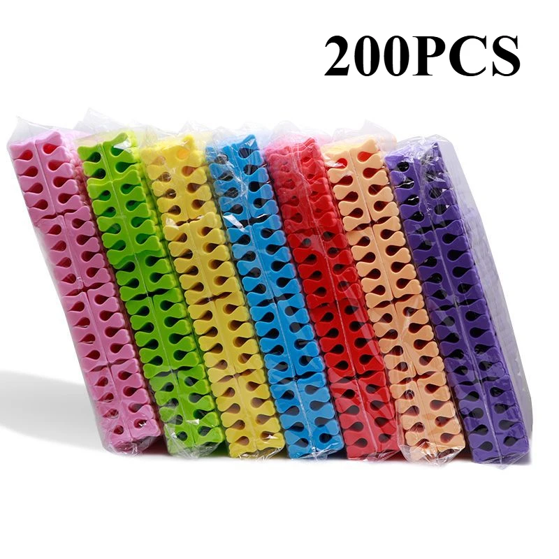 مسمار الفن تو فواصل أصابع القدم الإسفنج لينة UV هلام البولندية أدوات التجميل مانيكير باديكير حزمة مسمار أطقم