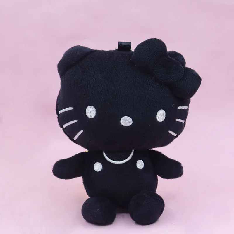 New Sanrio Hello Kitty Plush Keychain Pendant Cartoon Doll Plush Toy Cute Bag Decoration Pendant Girl Christmas Gift