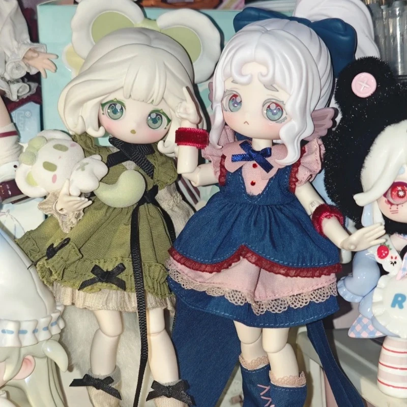 سلسلة قصة Luluelf 1/12 BJD صندوق أعمى Luluelf صندوق الغموض BJD دمى الحركة الحلي اللطيفة الفتيات هدية الحلي العصرية اللعب