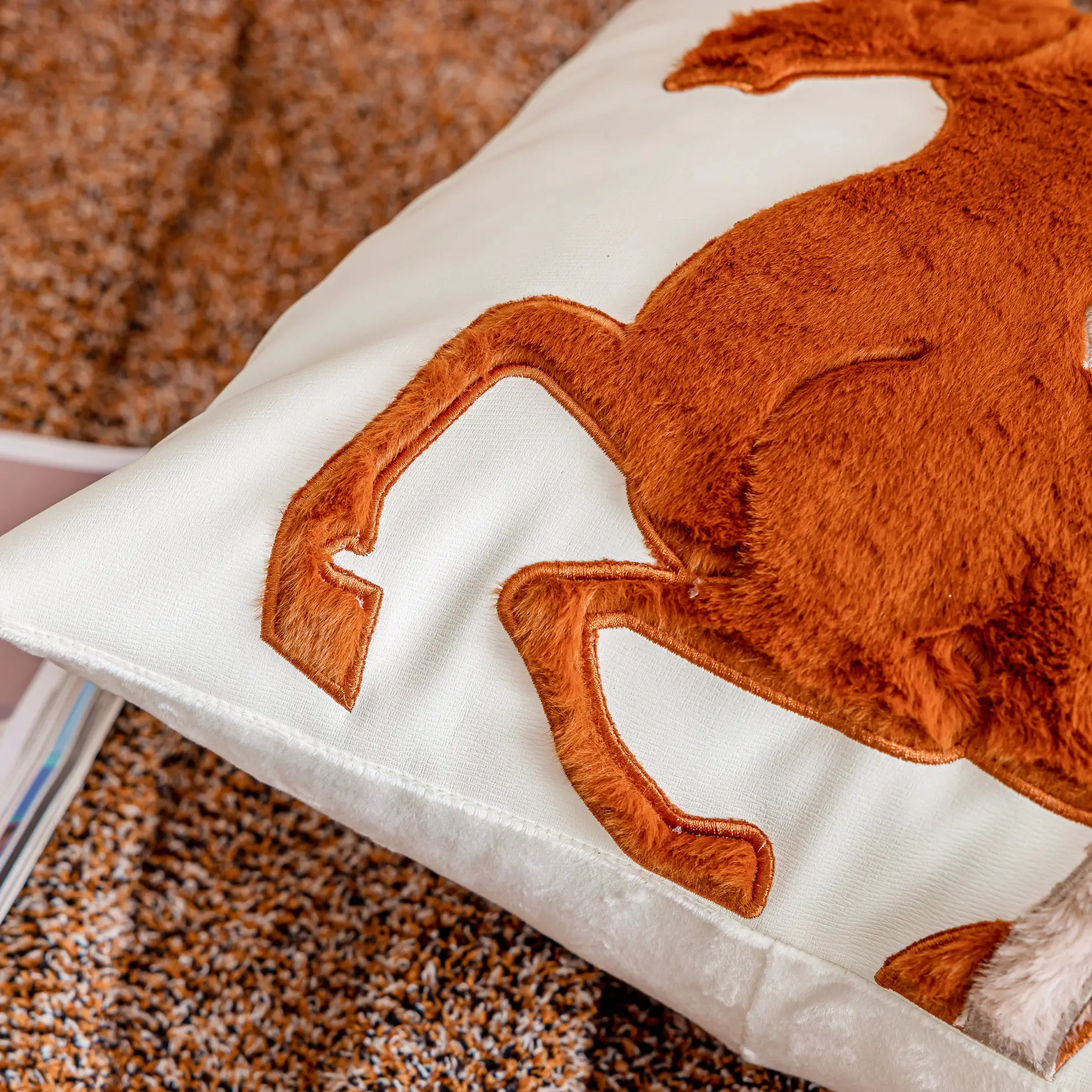 New Applique Horse Sofa Pillow Cover Elegant Living Room Decor Luxury Cushion pillow covers decorative