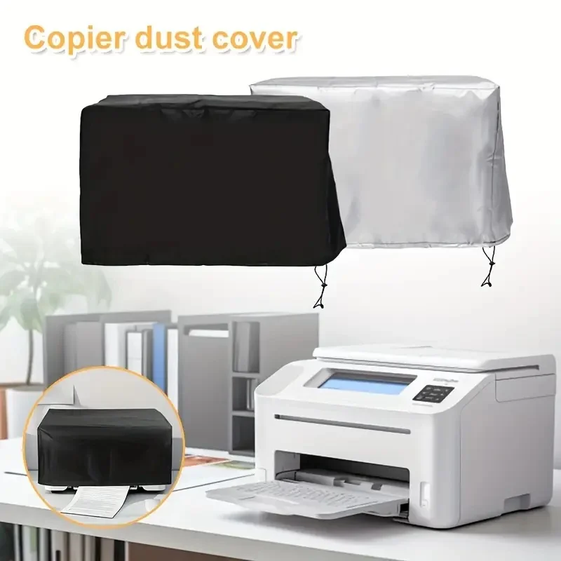 غطاء غبار للأجهزة الكهربائية، مقاوم للرطوبة وضيق للهواء، مناسب للاستخدام المكتبي أو النسخ والطابعات الخاملة في المنزل #5