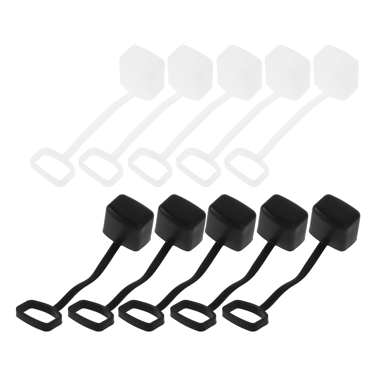 

10Pcs Kazoo Silicone Sleeves Dual Colors Durable Material Reliable Protection Precise Fit Musicians Silicone Kazoo Housing