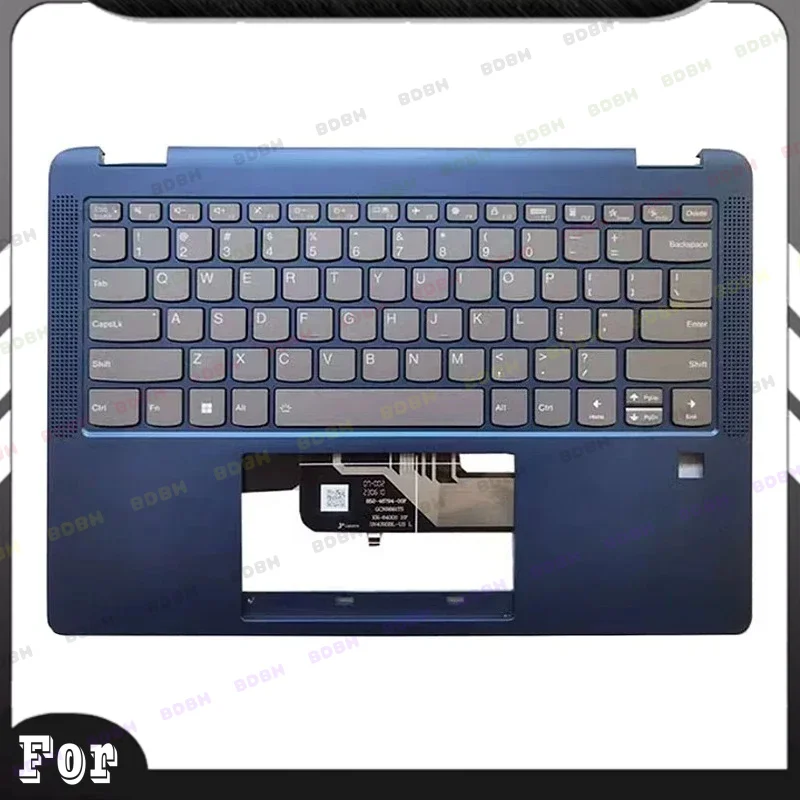 *BDBH NEW For Ideapad Flex 5-14ALC7 14IAU7 Laptop Palm Pad US Keyboard/Bottom Cover/Cover Replacement