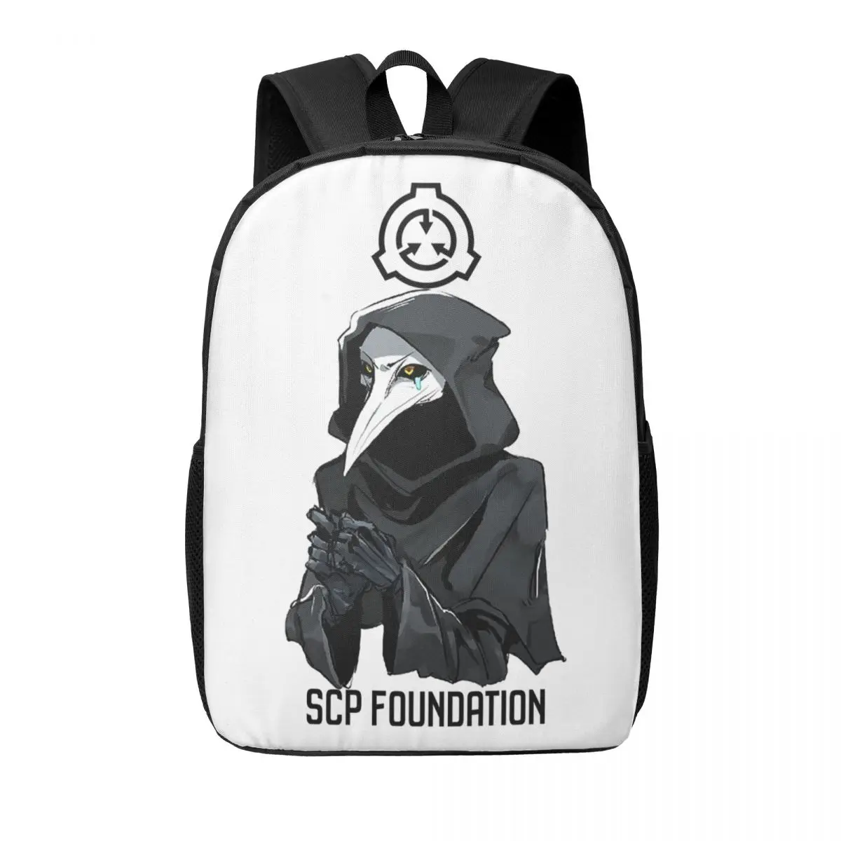 

SCP 049 Woman Backpacks Boys Girls Bookbag Casual Children School Bags Portability Laptop Rucksack Shoulder Bag